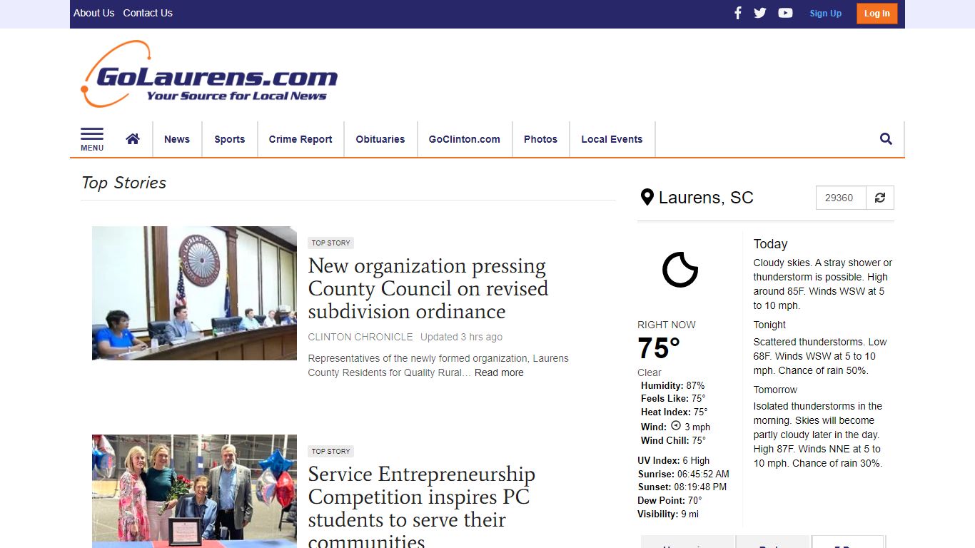 golaurens.com | Your Source for Local News